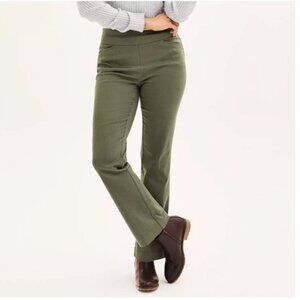 Croft & Barrow Effortless Stretch Pant Olive Green